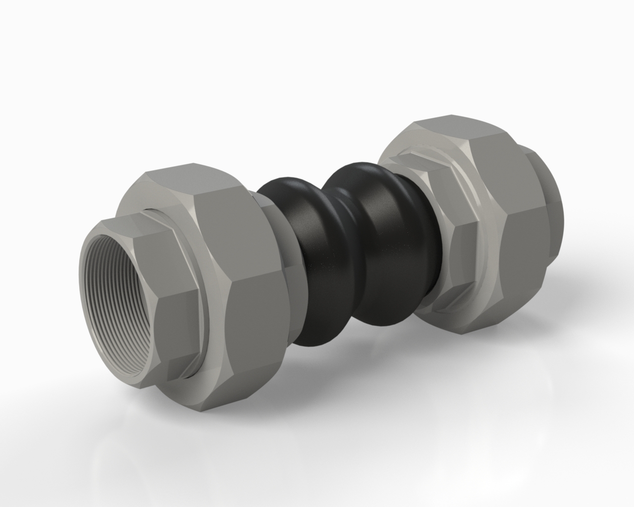 PFRU - Rubber Pump Flexible Connection (BSPT) PFRU - Rubber Pump Flexible Connection (BSPT)