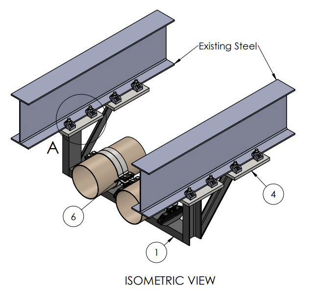 Ninja Fabrications - Steel Anchor Frame (bespoke product)
